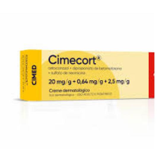 Imagem de Cimecort Creme 3 em 1 foliculites, micoses alergias