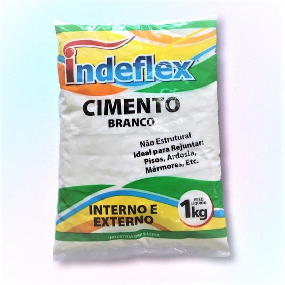 Imagem de Cimento branco 1kg indeflex