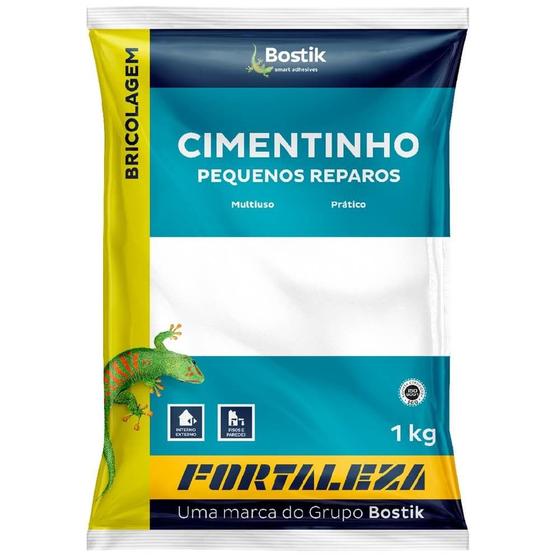 Imagem de Cimento Cimentinho para Pequenos Reparos Branco - FORTALEZA