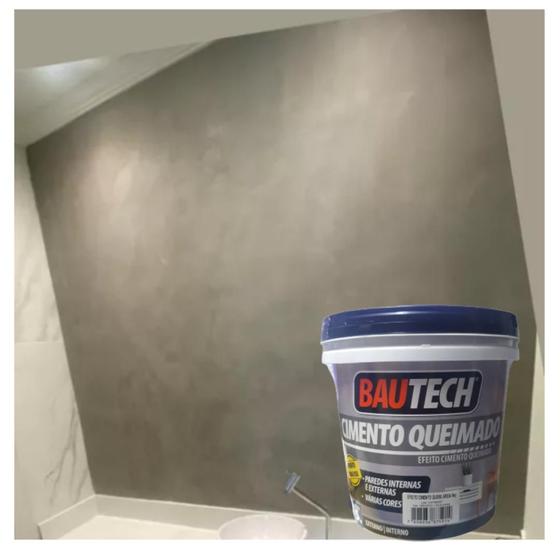 Cimento Queimado Líquido Bautech 5kg Bautech Cores Menor preço em Cimento Queimado Líquido Bautech 5kg Bautech Cores