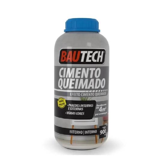 Cimento Queimado Líquido Platina Bautech 900ml Menor preço em Cimento Queimado Líquido Platina Bautech 900ml
