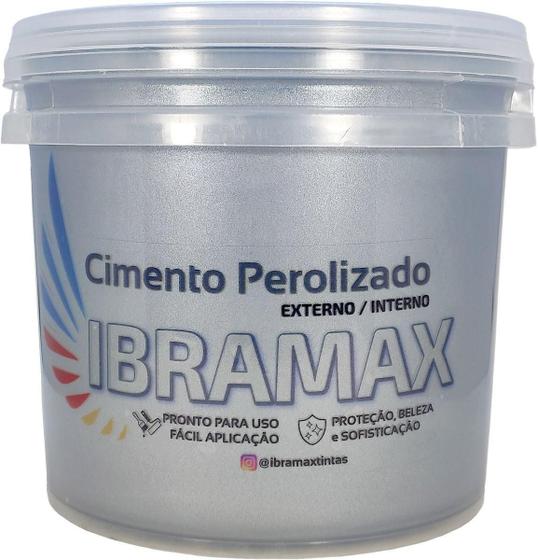 Cimento Queimado Perolizado Cinza Ferrara 3 Kg Mais Espátula - Ibramax ...