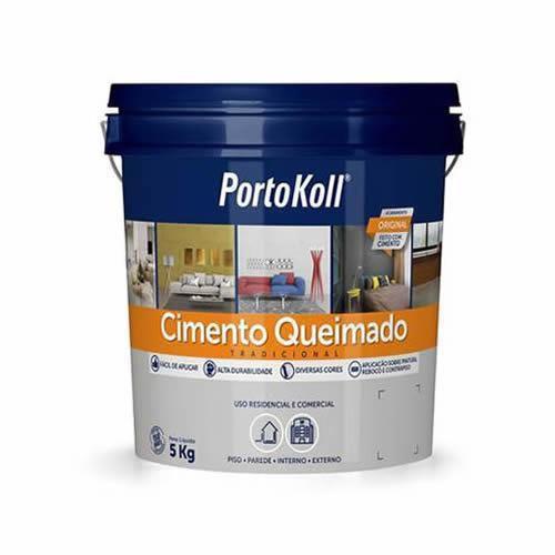 Cimento Queimado Portokoll 5Kg Cor Fendi Menor preço em Cimento Queimado Portokoll 5Kg Cor Fendi