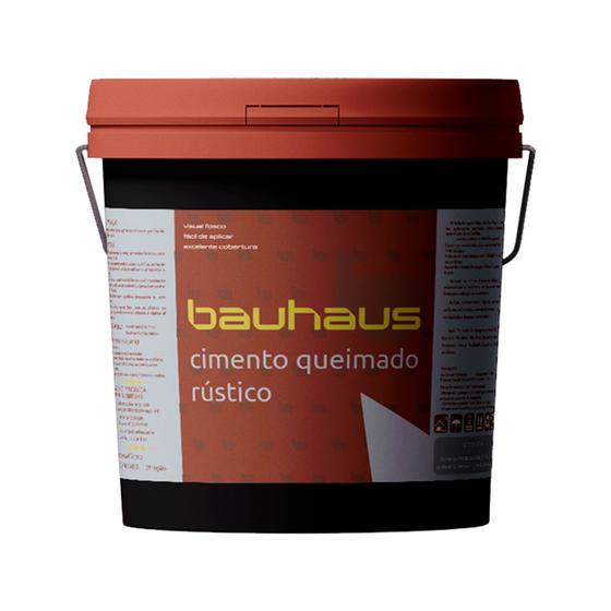 Imagem de Cimento Queimado Rústico Bauhaus 5 Kg Concreto