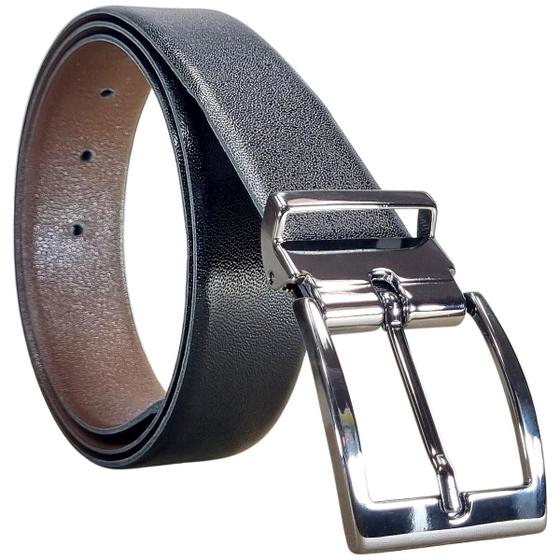 Cinco Masculino Social Couro Tamanho Grande Plus Size Fivela Metal Removível Dupla Face Tamanho Ajustável Moda Fashion Homem - WR FASHION Imagem de Cinco Masculino Social Couro Tamanho Grande Plus Size Fivela Metal Removível Dupla Face Tamanho Ajustável Moda Fashion Homem