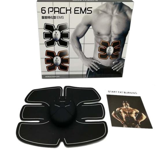 Imagem de Cinta Abdominal Eletrica Muscular 6 Pack Ems Tonificador (34940/mc40749)