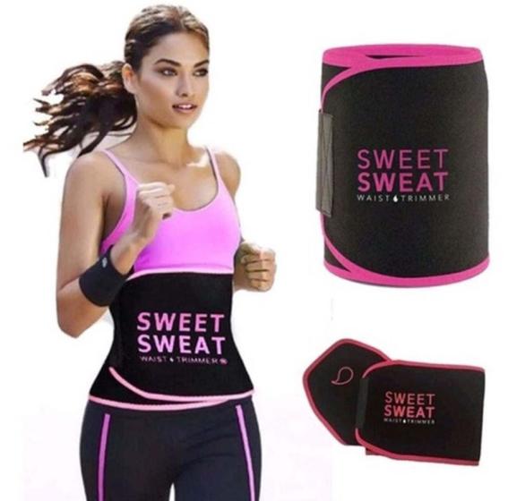 Cinta Abdominal Redutora Efeito Sauna Seca Barriga Treinamento Fitness