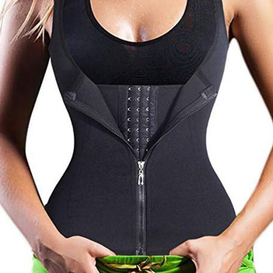 Cinta Ajustável Modeladora Colete Abdominal Com Alça Menor preço em Cinta Ajustável Modeladora Colete Abdominal Com Alça