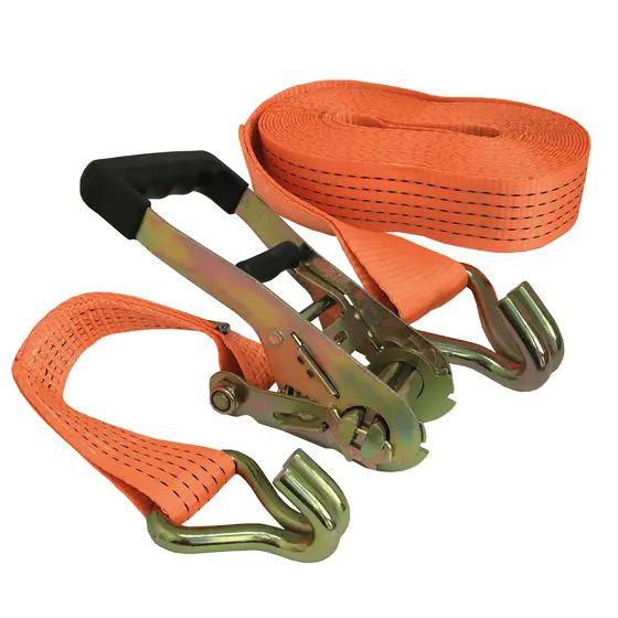 Cinta Catraca para Carga 50MM x 12M 3 Toneladas Gancho J Mave Menor preço em Cinta Catraca para Carga 50MM x 12M 3 Toneladas Gancho J Mave