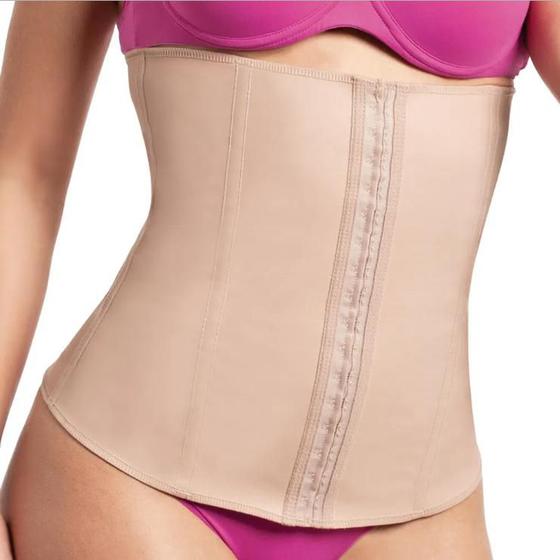 Cinta Cotton Chocolate Cinturita 3EG Esbelt Menor preço em Cinta Cotton Chocolate Cinturita 3EG Esbelt