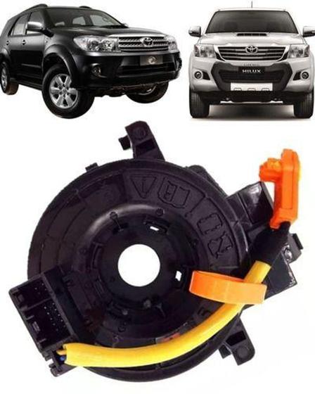 Imagem de Cinta de airbag hard disk toyota hilux srv e sw4 com controle de som - 2006 a 2015