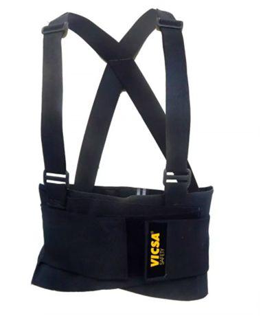 Imagem de Cinta Ergonômica Abdominal Com Suspensório Reforçada e Confortável Vicsa Vic-41110