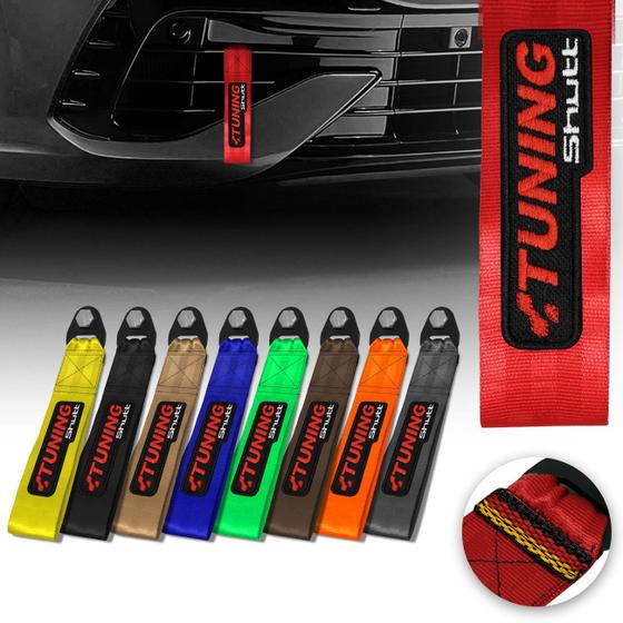 Imagem de Cinta Fita Reboque Tow Strap Com Viés 3D Personalizado personalizado Shutt Capacidade 2 Toneladas Universal