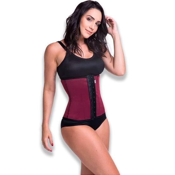 Imagem de Cinta Modeladora Corset Corselet 8 Barbatanas 2 Niveis ajuste Biobela Cod 1644