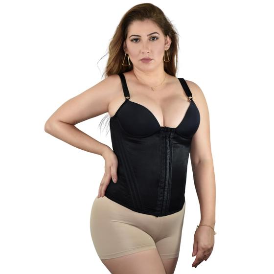 Cinta Modeladora Deixa Mulher Com Super Decote - Fanáticos Por Cintas Imagem de Cinta Modeladora Deixa Mulher Com Super Decote