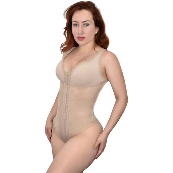 Imagem de Cinta Modeladora Feminina Body Alta Compressão Sem Bojo, Pós Cirúrgico - Z34