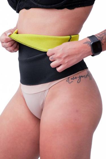 Imagem de Cinta Neoprene Abdominal Queima Gordura Hot - C12