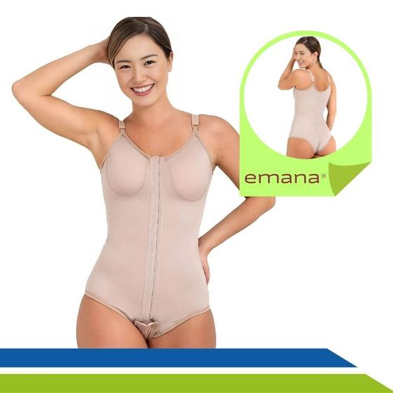 Imagem de Cinta Pós-Cirúrgica Emana Abdominoplástia Lipoaspiração Body Média Compressão New Form