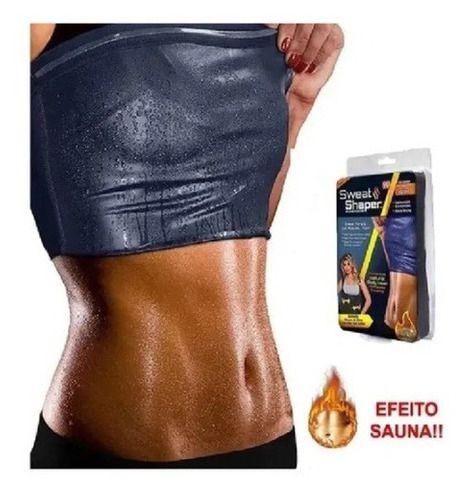 Imagem de Cinta Regata Modeladora Feminina Efeito Sauna