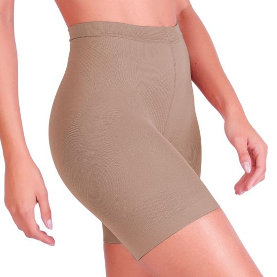 Imagem de Cinta Short Modeladora Redutor Loba Lupo Up-Line Feminino Levanta Bumbum