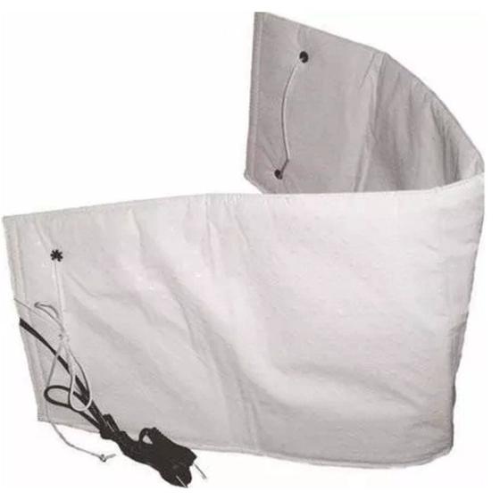 Imagem de Cinta Térmica Abdominal Elétrica para Redução de Medidas - Branca 110v