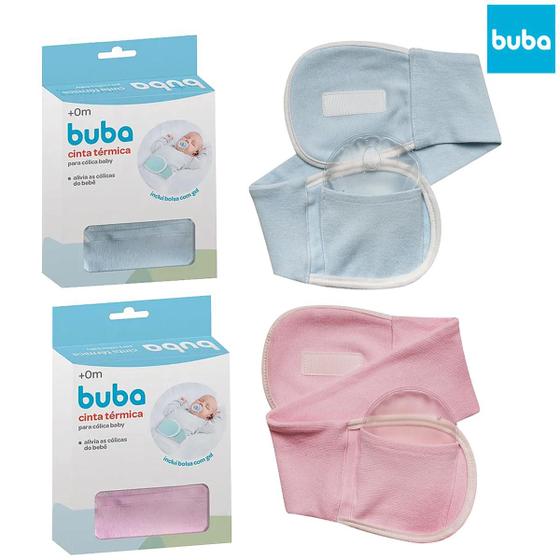 Imagem de Cinta Térmica Cólica Bebe Com Gel Anti Gases Buba