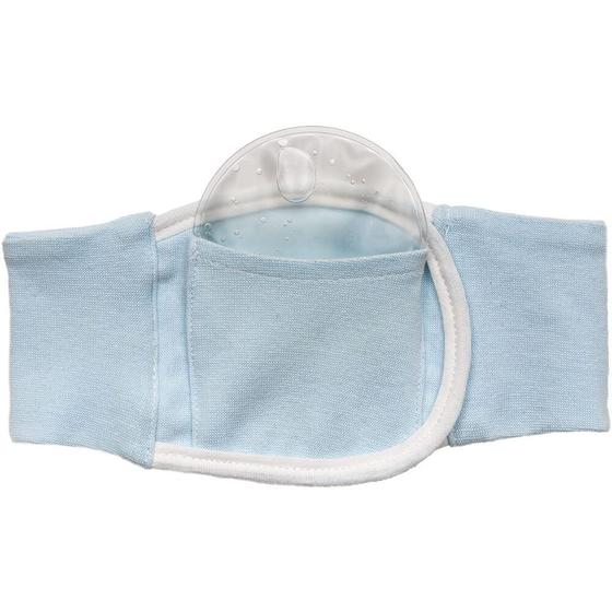 Imagem de Cinta Termica Para Cólica Do Bebe Azul Com Bolsa De Gel Baby