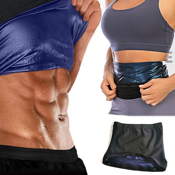 Cinta Térmica Redutora de Medidas Efeito Sauna Queima Caloria Ajustável Unissex Homem Mulher Sweat Shaper Menor preço em Cinta Térmica Redutora de Medidas Efeito Sauna Queima Caloria Ajustável Unissex Homem Mulher Sweat Shaper