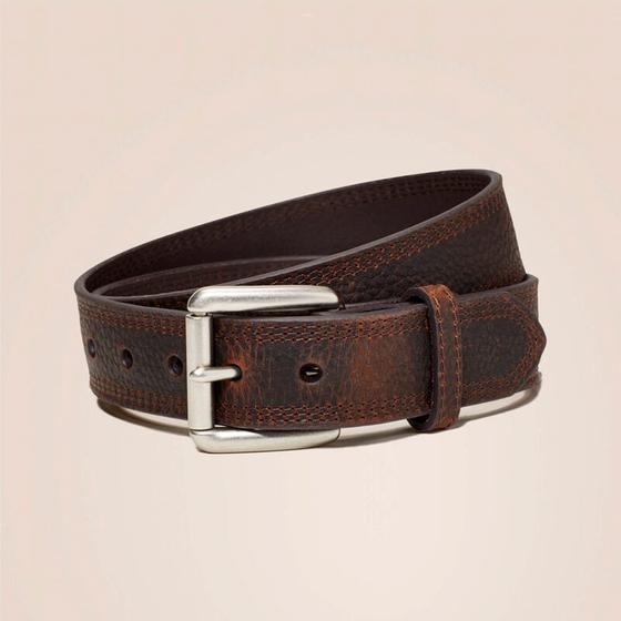 Imagem de Cinto ariat work triple row brown importado eua original