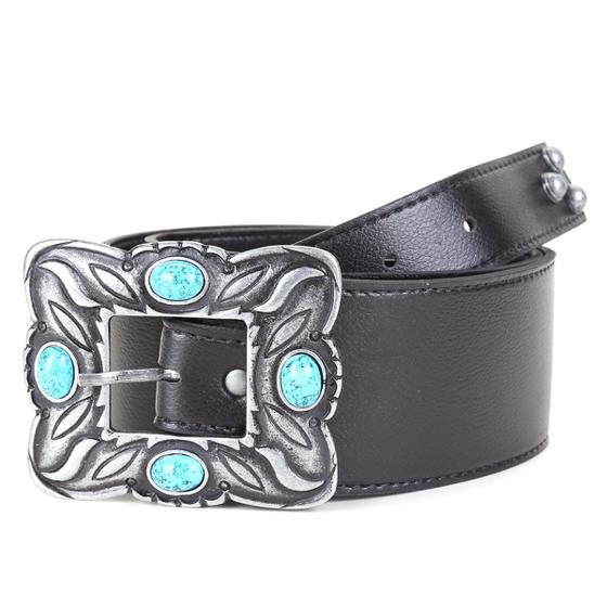 Cinto Atelie dos Cintos Largo Western Com Pedraria Feminino Menor preço em Cinto Atelie dos Cintos Largo Western Com Pedraria Feminino