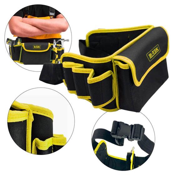Imagem de Cinto Bolsa B-TEK para Ferramentas Compacta e Resistente