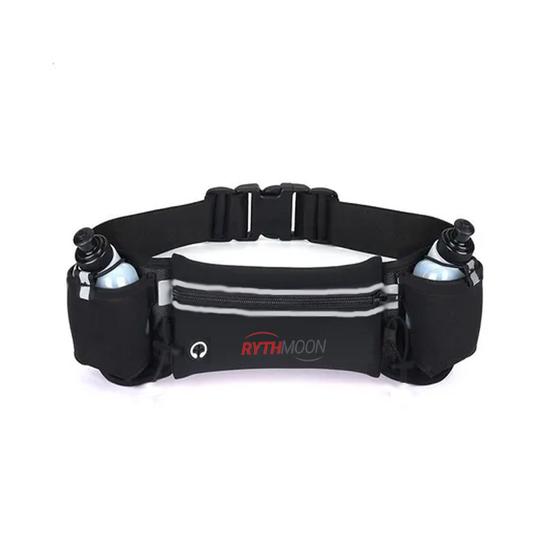 Imagem de Cinto de Hidratação Neoprene com 2 Garrafas Rythmoon Fit
