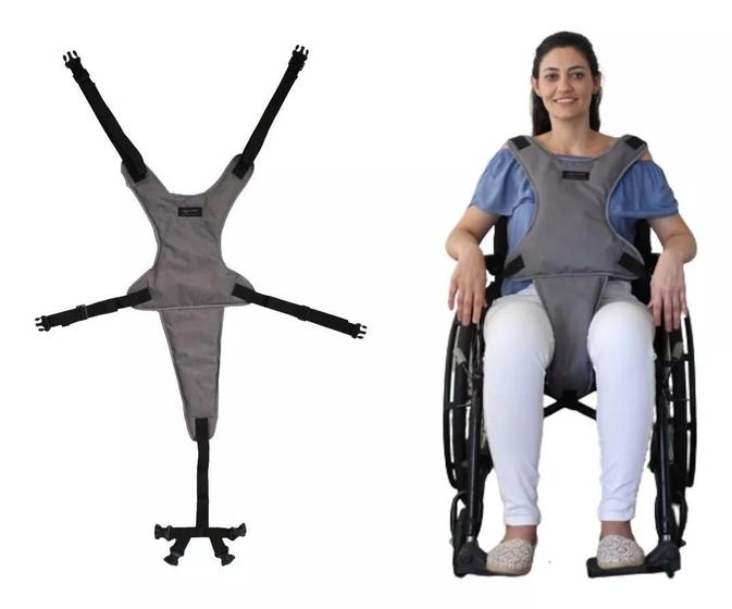 Imagem de Cinto de Segurança Pélvico Torácico - Longevitech