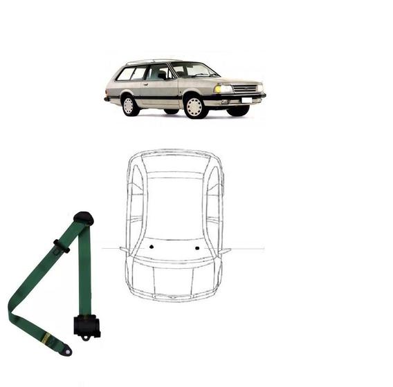 Imagem de Cinto de Segurança retrátil de 3 pontos dianteiro VW Quantum