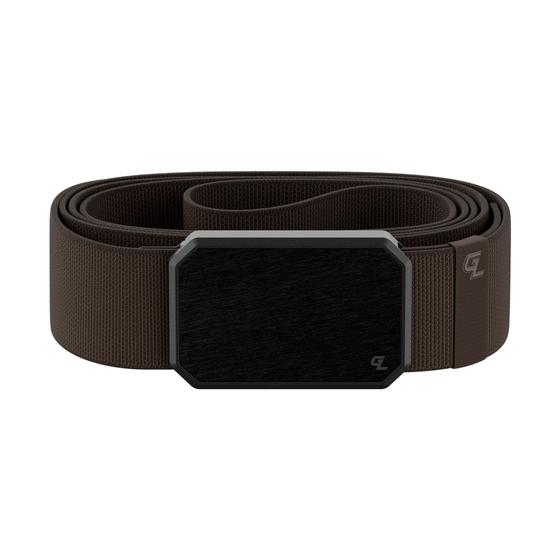 Imagem de Cinto Groove Life - Cinto Elástico de Nylon Preto/Marrom para Homens