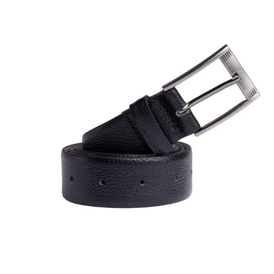 Cinto Masculino Fasolo Casual em Couro Preto Menor preço em Cinto Masculino Fasolo Casual em Couro Preto