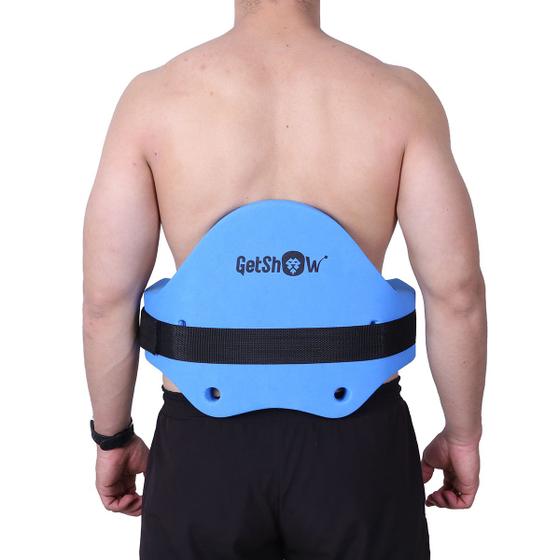 Imagem de Cinto para Hidroginástica Colete Flutuador Natação Boia 73x31x3cm Eva 140k Getshow