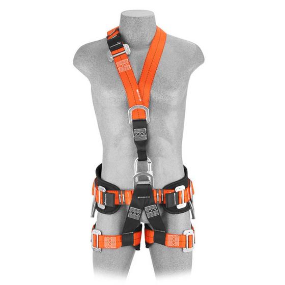 Imagem de Cinto Paraquedista 5 Argolas em Y para Resgate com Suporte Lombar PQTT Extreme - Facintos