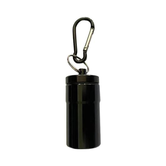 Imagem de Cinzeiro de Bolso Portátil à Prova de Vento com Chaveiro e Tampa