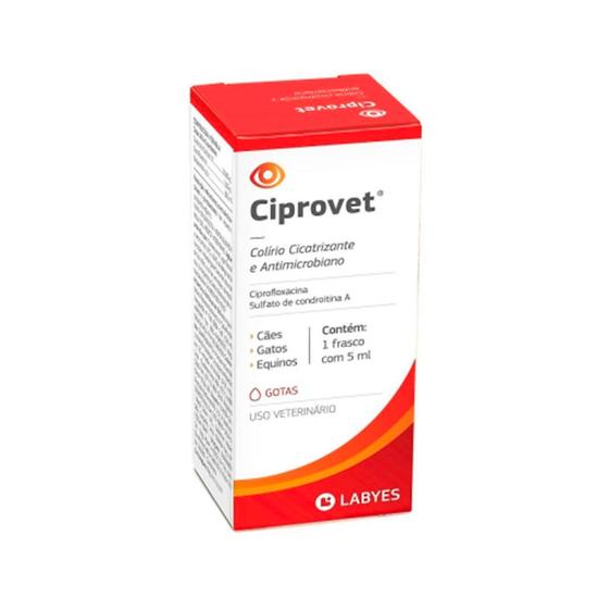 Imagem de Ciprovet Colírio Cicatrizante Labyes - 5ml