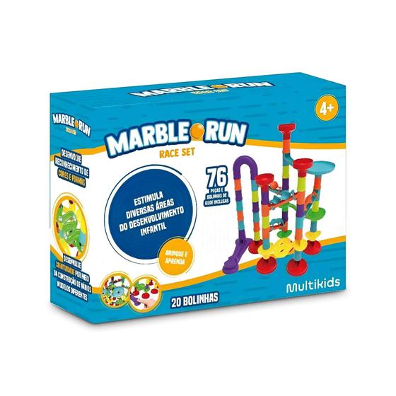 Imagem de Circuito de Bolinhas Marble Run Race 76 Peças - Multikids