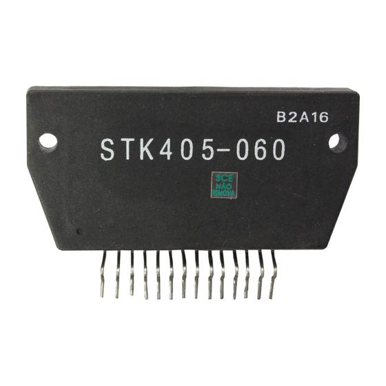 Imagem de Circuito Integrado C.I Stk405-060 Stk 405-060 - Original