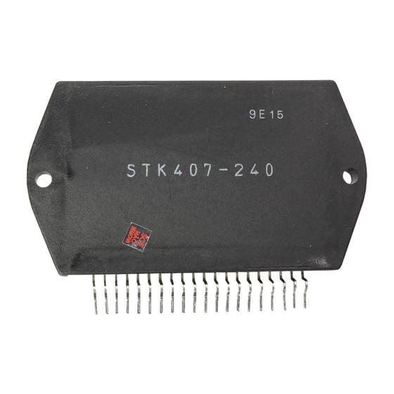 Imagem de Circuito Integrado C.I Stk407-240 / Stk 407-240 - Original