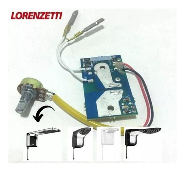 Circuito Potenciômetro Ducha Chuveiro Acqua Ultra Eletrônico A-09 Lorenzetti Menor preço em Circuito Potenciômetro Ducha Chuveiro Acqua Ultra Eletrônico A-09 Lorenzetti