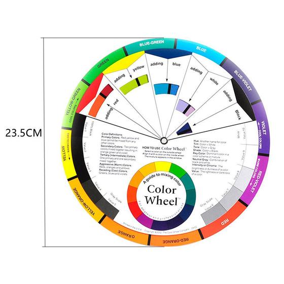 Imagem de Círculo Cromático Color Wheel - Grande - 23cm - Mercado RPG