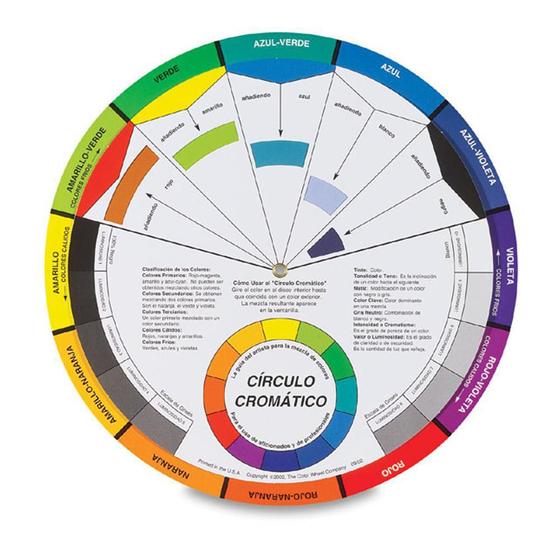 Imagem de Círculo Cromático The Color Wheel Grande 3492