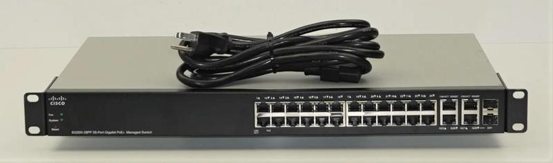 Imagem de Cisco Sg300-28pp 28-port Gigabit Poe+ Managed Switch RMA