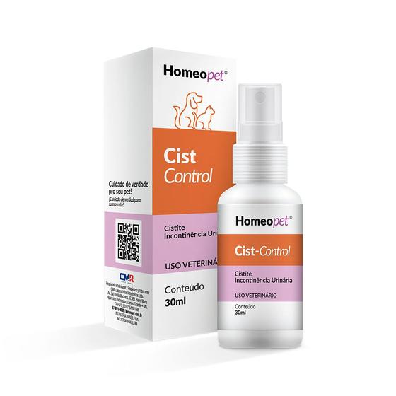 Imagem de Cist-Control HomeoPet 30 ml - Tratamento Homeopático para Cães e Gatos