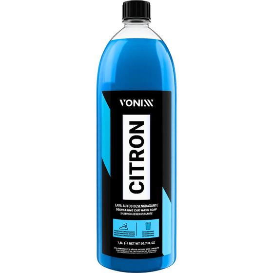 Imagem de Citron Shampoo Desengraxante Concentrado Automotivo Citron 1,5L Vonixx