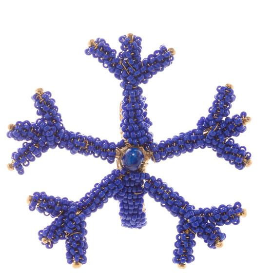 Imagem de Cj.4 Aneis Porta Guardanapos de Metal Coral Azul 8x6cm